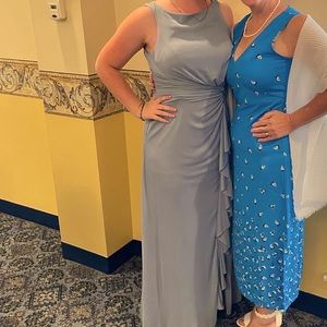 Light Blue Formal, Full-length Gown (only worn once!)